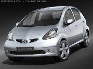 Toyota Aygo 3D Model