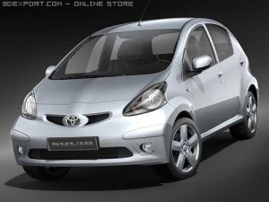 Toyota Aygo 3D Model