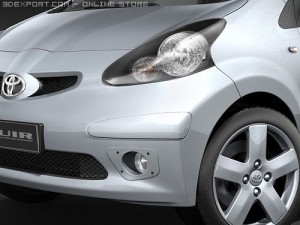 Toyota Aygo 3D Model
