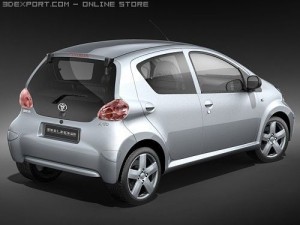 Toyota Aygo 3D Model