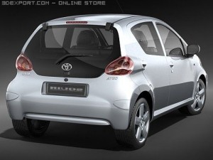 Toyota Aygo 3D Model