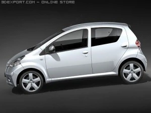 Toyota Aygo 3D Model