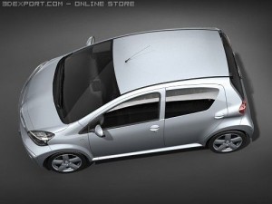 Toyota Aygo 3D Model