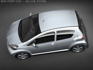Toyota Aygo 3D Model
