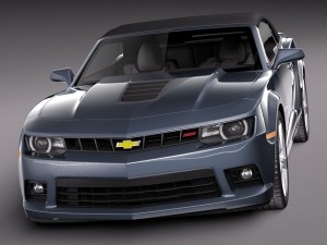 Chevrolet Camaro SS Convertible 2014 3D Model