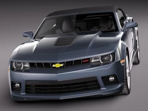 Chevrolet Camaro SS Convertible 2014 3D Model