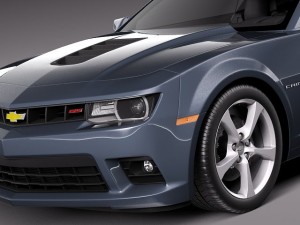 Chevrolet Camaro SS Convertible 2014 3D Model