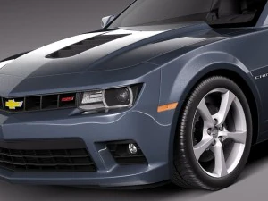 Chevrolet Camaro SS Convertible 2014 3D Model