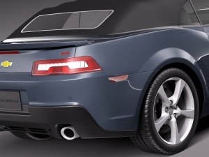 Chevrolet Camaro SS Convertible 2014 3D Model