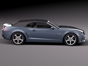 Chevrolet Camaro SS Convertible 2014 3D Model