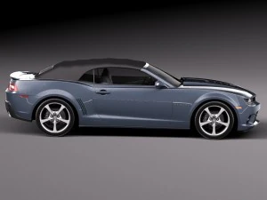 Chevrolet Camaro SS Convertible 2014 3D Model