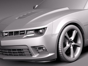Chevrolet Camaro SS Convertible 2014 3D Model