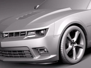 Chevrolet Camaro SS Convertible 2014 3D Model