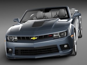 Chevrolet Camaro SS Convertible 2014 3D Model