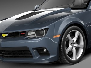 Chevrolet Camaro SS Convertible 2014 3D Model