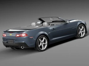 Chevrolet Camaro SS Convertible 2014 3D Model