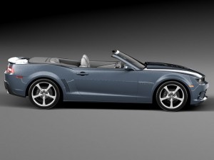 Chevrolet Camaro SS Convertible 2014 3D Model