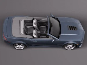 Chevrolet Camaro SS Convertible 2014 3D Model