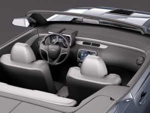 Chevrolet Camaro SS Convertible 2014 3D Model