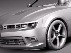 Chevrolet Camaro SS Convertible 2014 3D Model
