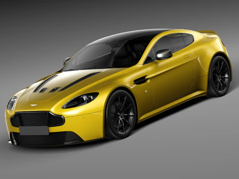 Aston Martin Vantage S 2014 Modelo 3D