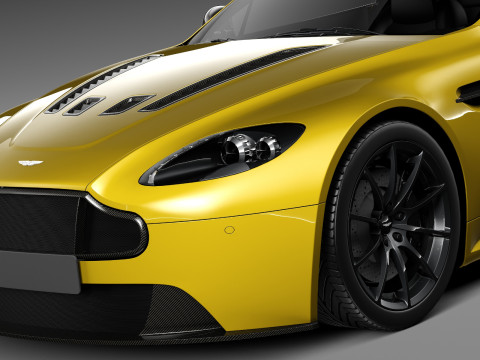 Aston Martin Vantage S 2014 3D Model