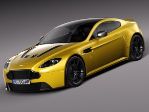 Aston Martin Vantage S 2014 Modèle 3D