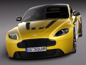Aston Martin Vantage S 2014 3D 모델