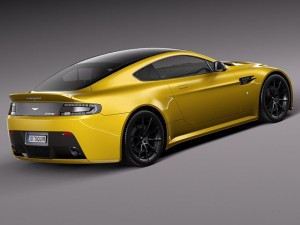 Aston Martin Vantage S 2014 3D 모델