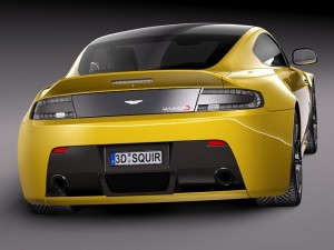 Aston Martin Vantage S 2014 3D 모델