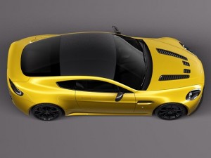 Aston Martin Vantage S 2014 3D 모델