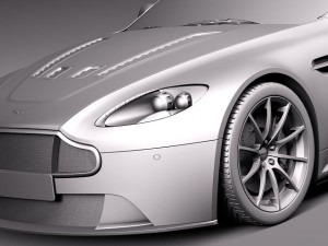 Aston Martin Vantage S 2014 3D 모델