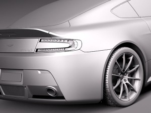 Aston Martin Vantage S 2014 3D 모델