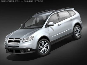 सुबारू ट्रिबेका 2008 मिडपोली 3D मॉडल