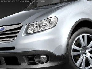 Subaru Tribeca 2008 midpoly 3D Model