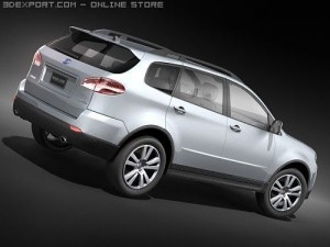 Subaru Tribeca 2008 midpoly 3D Model