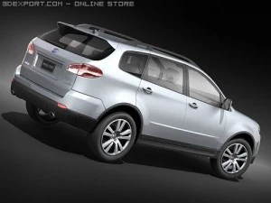 Subaru Tribeca 2008 midpoly 3D Model