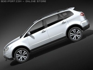 Subaru Tribeca 2008 midpoly 3D Model
