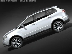 Subaru Tribeca 2008 midpoly 3D Model