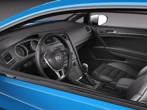 Volkswagen Golf VII R 2014 3D Model