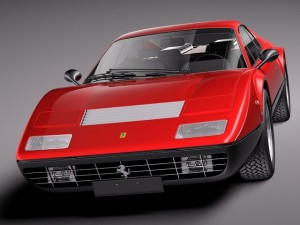 Ferrari 365 GT4 BB 1973-1984 3D Model