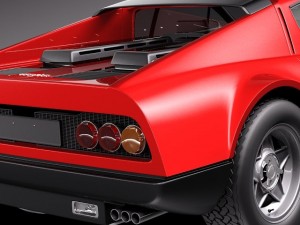 Ferrari 365 GT4 BB 1973-1984 3D Model