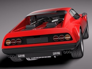 Ferrari 365 GT4 BB 1973-1984 3D Model