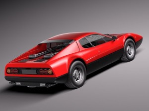 Ferrari 365 GT4 BB 1973-1984 3D Model