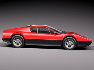 Ferrari 365 GT4 BB 1973-1984 3D Model