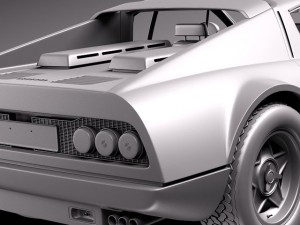 Ferrari 365 GT4 BB 1973-1984 3D Model