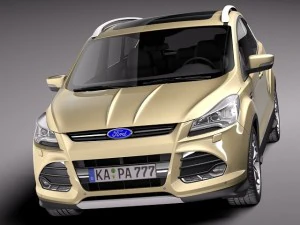 Kuga 2013 3D Model