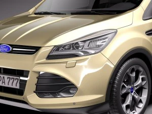 Kuga 2013 3D Model