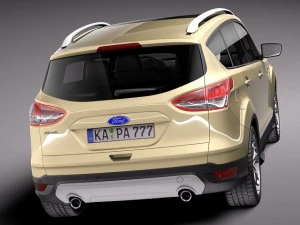 Kuga 2013 3D Model