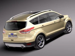 Kuga 2013 3D Model